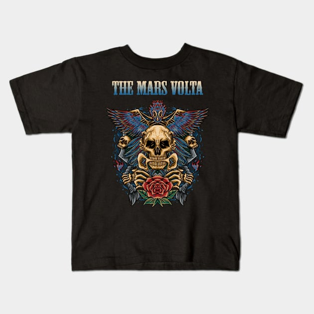 THE MARS VOLTA BAND Kids T-Shirt by ghostcap379